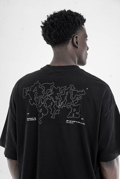 Oversized World Preto